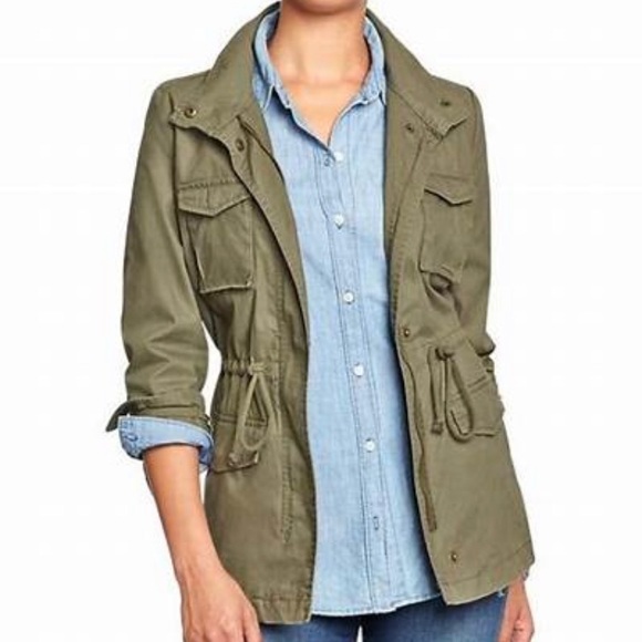 Old Navy Jackets & Blazers - Olive Green Utility Jacket